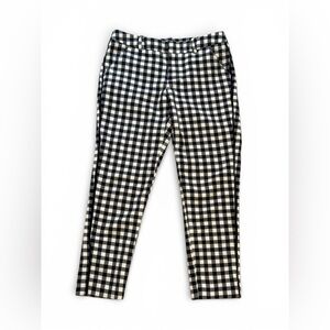 Merona Dark Navy Gingham Cropped Pants